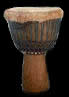 Originally from West Africa, the djembe has spread around the world to become the hallmark instrument of the world-beat movement. Since at least 500 A.D., the djembe has been used in healing ceremonies, rites of passage, ancestor worship, warrior rituals, and social dancing. Find out how much your hands can say with this traditional drum. Remo's revolutionary materials provide great sound, durability, and looks.