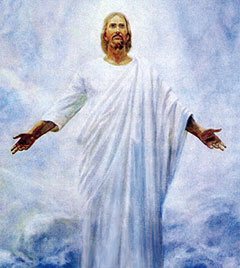 Jesus appearing in a dream